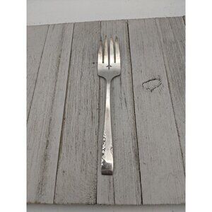 Vintage 1881 Rogers Proposal Silverplate Flatware Cold Meat Fork Serving